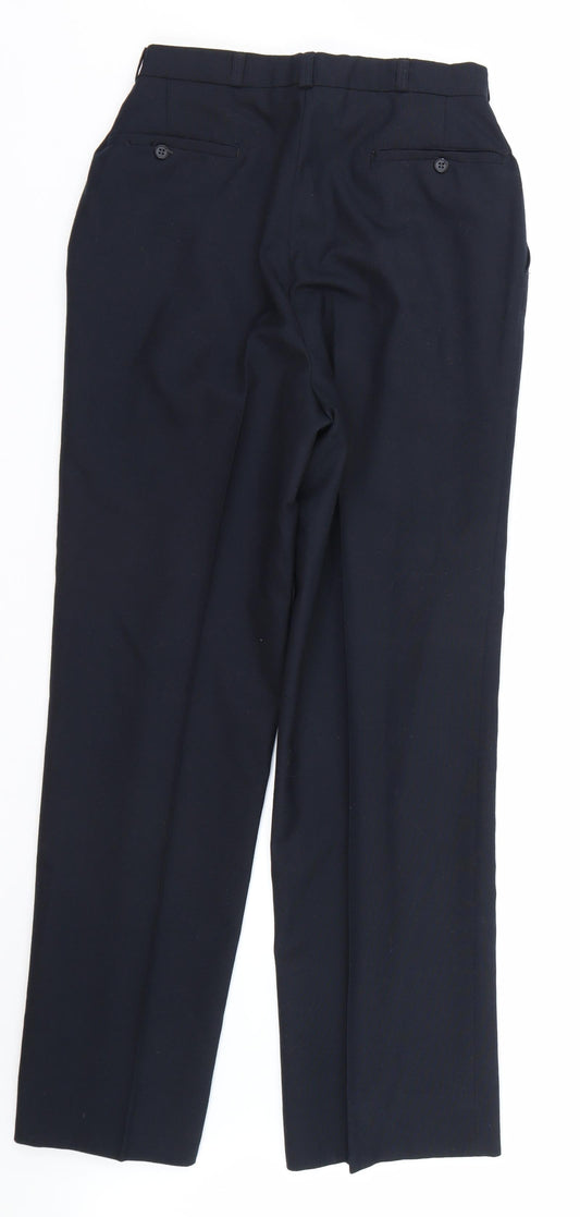 Tuomi Mens Black Dress Pants Trousers Size 26 L27 in