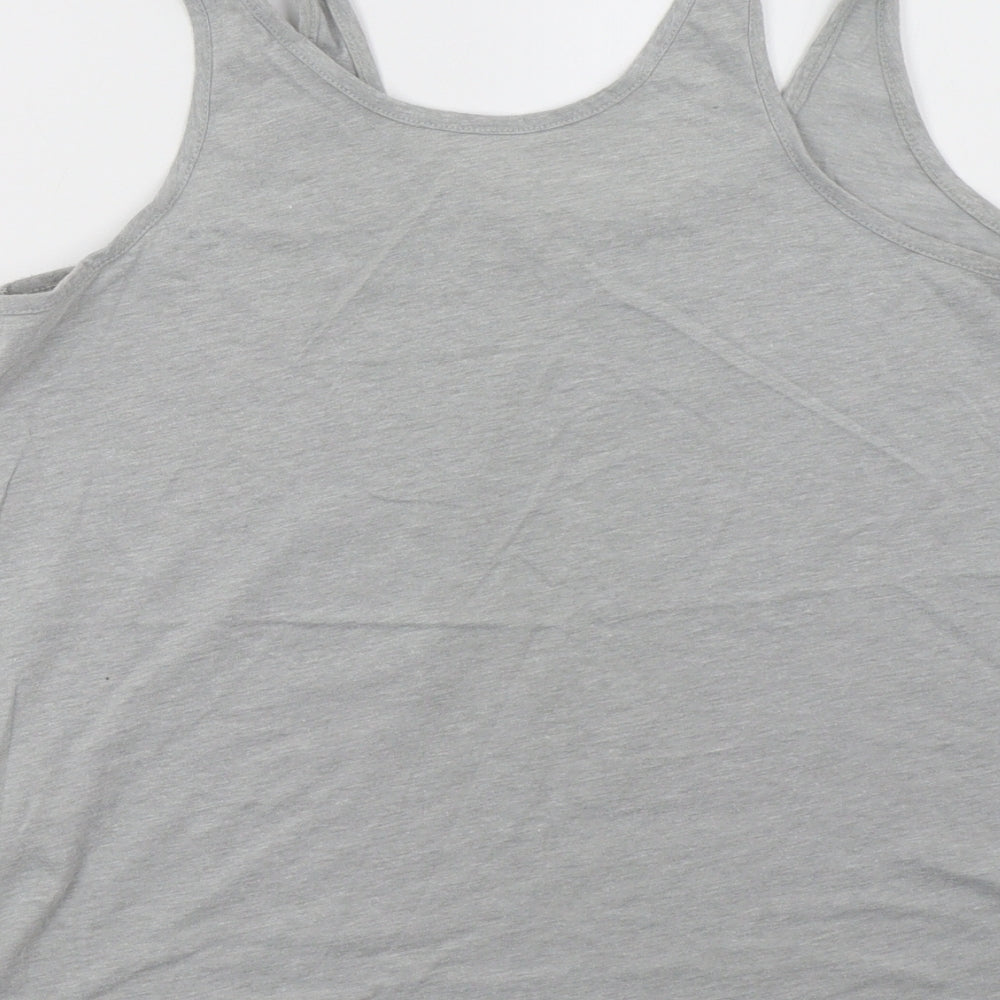 Primark Womens Grey Basic Tank Size 12