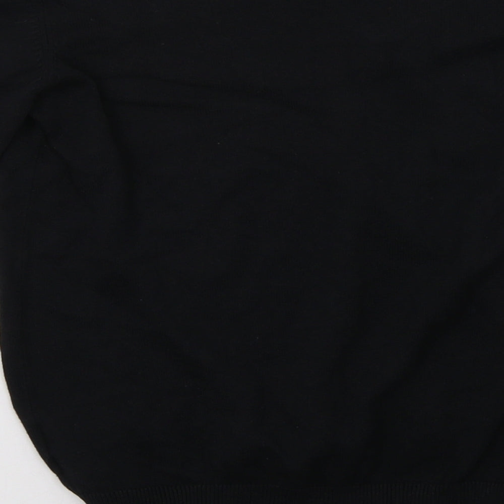 Debenhams Girls Black Pullover Sweatshirt Size 13 Years