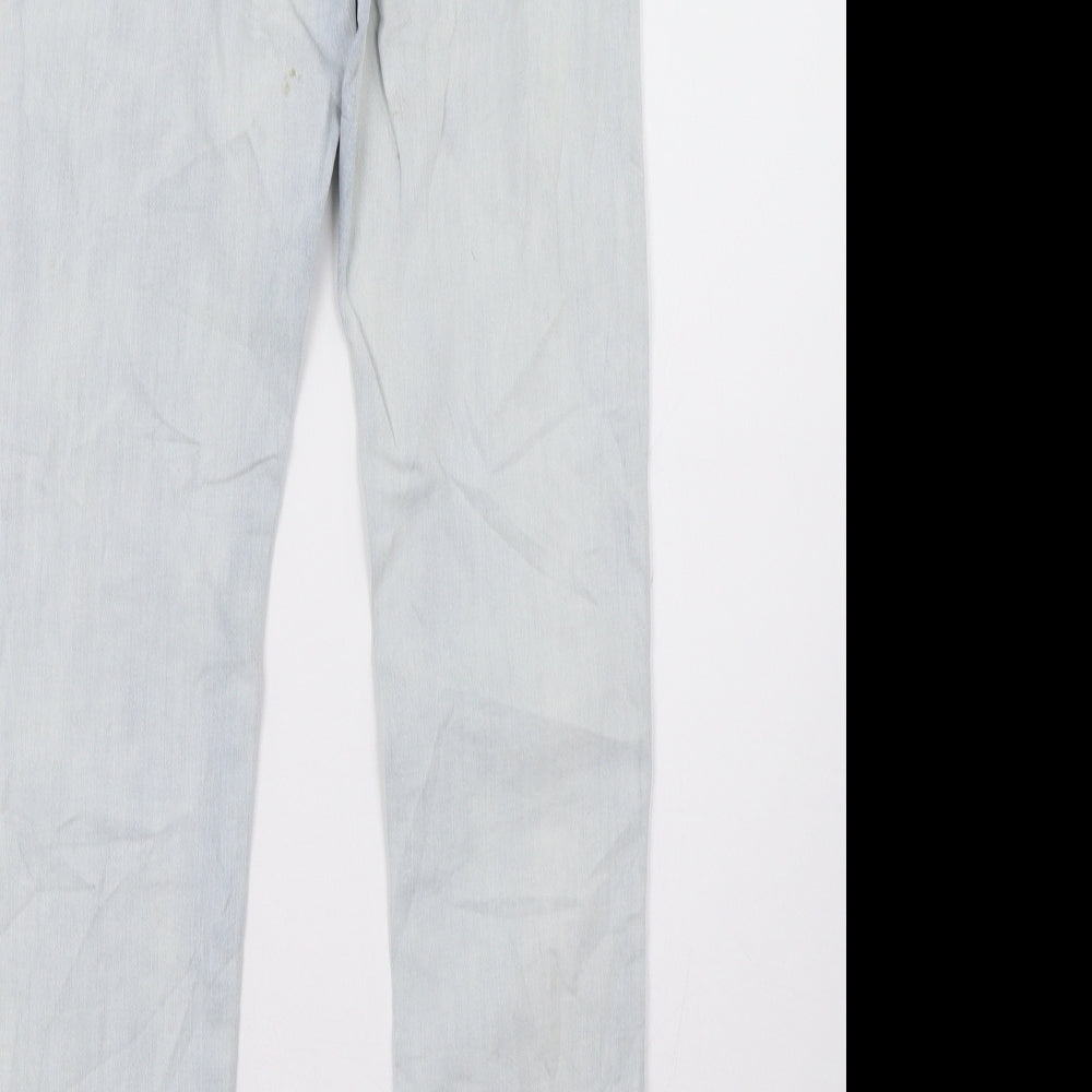 montego Womens Blue Denim Skinny Jeans Size 10 L32 in