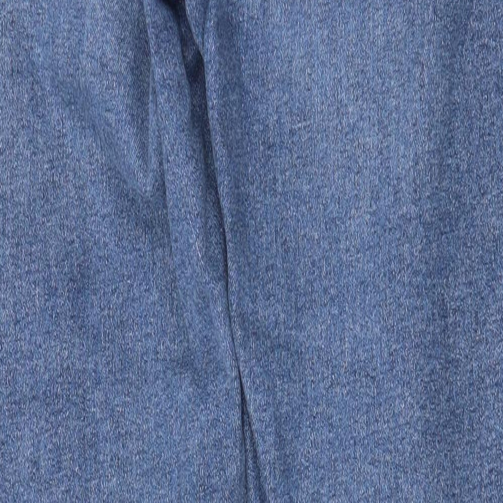 Topshop Womens Blue Skinny Jeans Size 28 L30 in