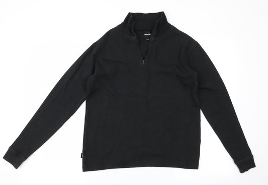 Campri Boys Black Pullover Jumper Size 11-12 Years