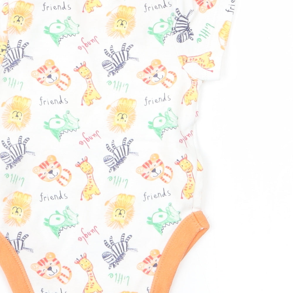 George Baby Multicoloured Babygrow One-Piece Size 3-6 Months