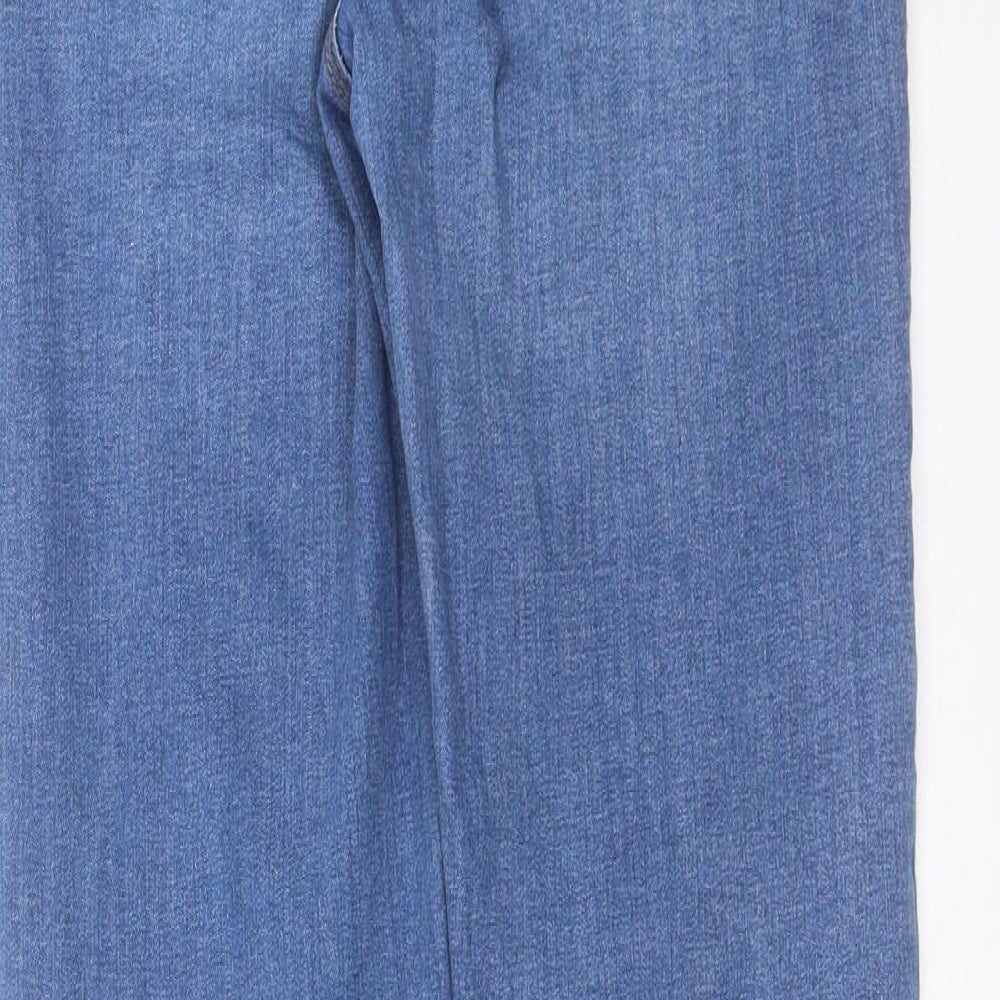 Primark Womens Blue Denim Skinny Jeans Size 8 L28 in
