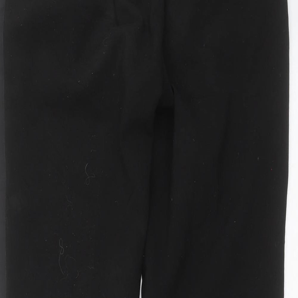Womens UK Size 6 H&M Slim Fit Black Trousers