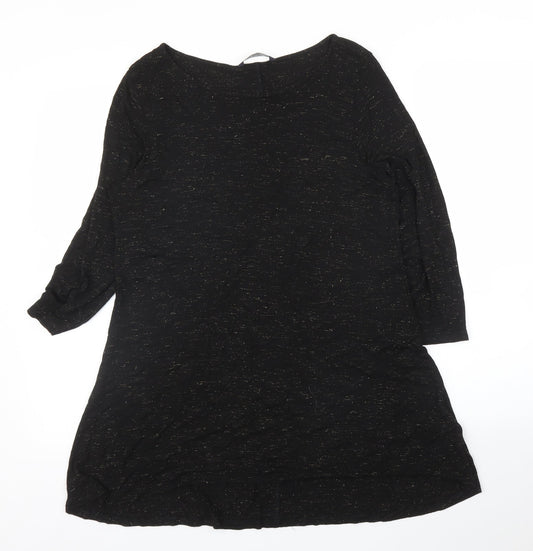 Additional front view of Marks & Spencer women’s black fit & flare, size UK 4