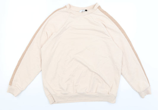 Additional front view of Capsule women’s pink jumper, size UK 16