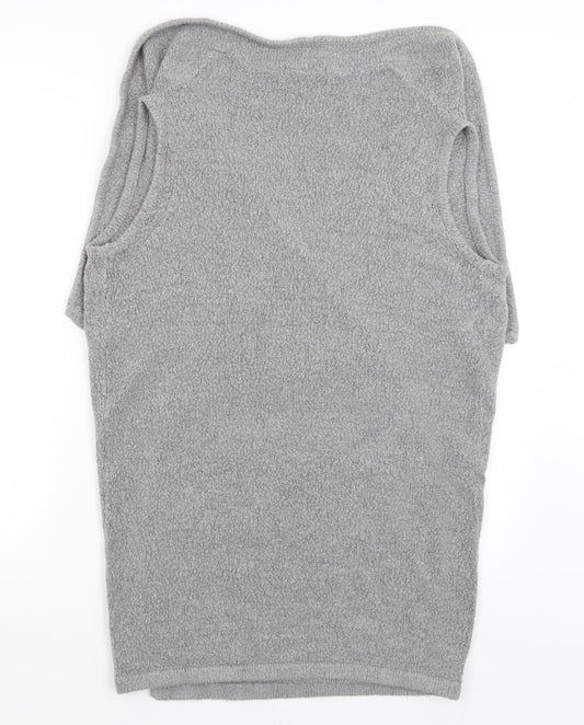George Womens Grey Shrug Jumper Size L