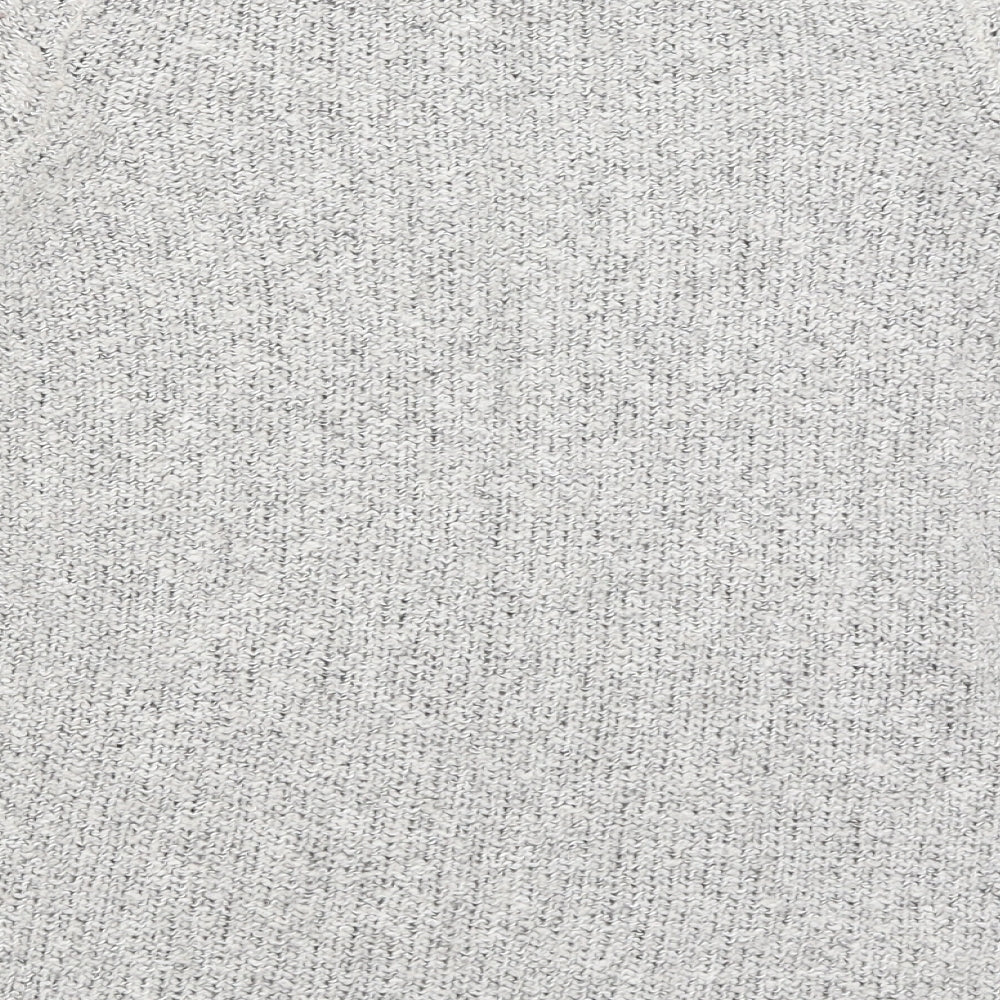 Womens UK Size S BM Collection Grey Pullover Jumper