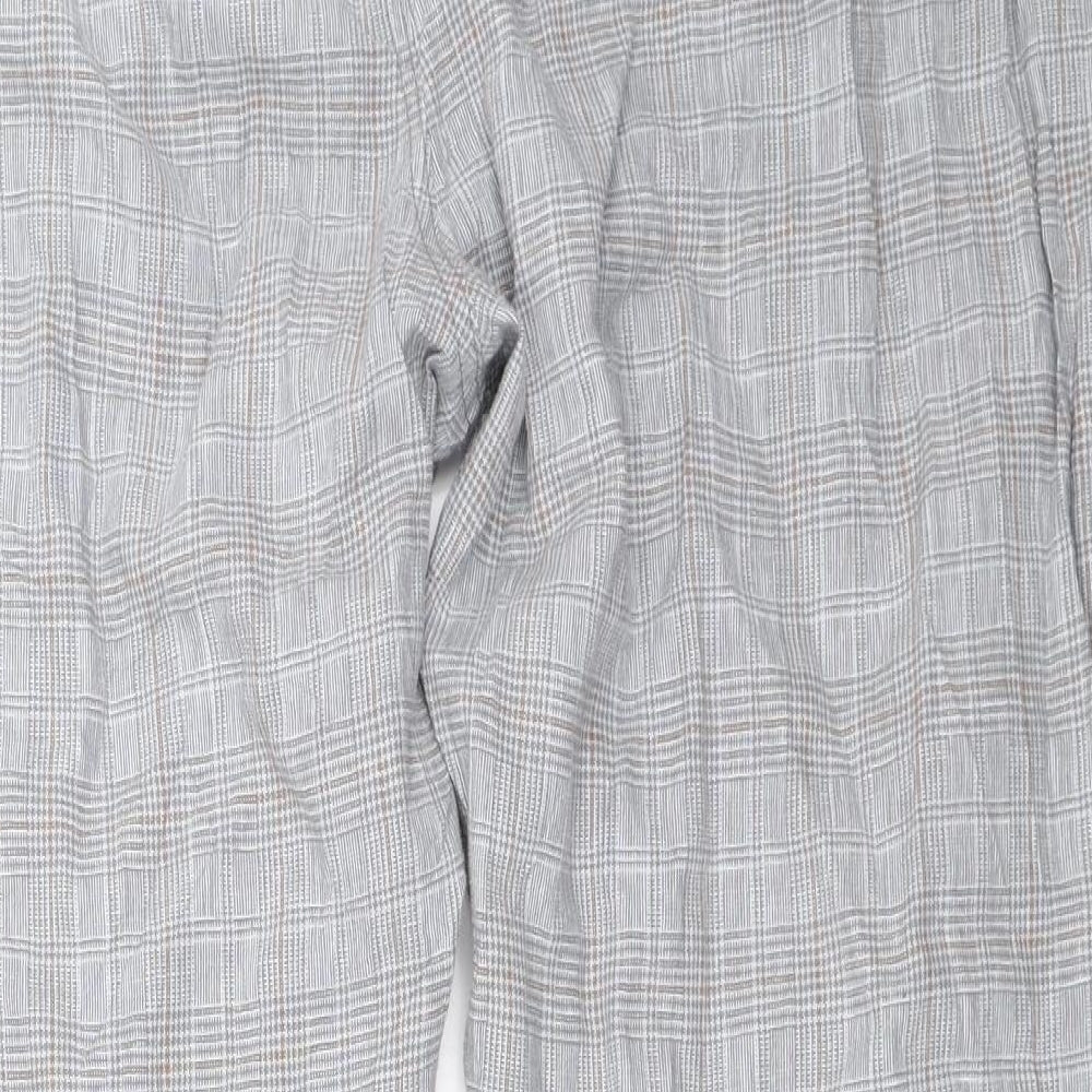Brand and care label for Cotton Traders women’s grey trousers, size UK 46, 29.5-inch leg