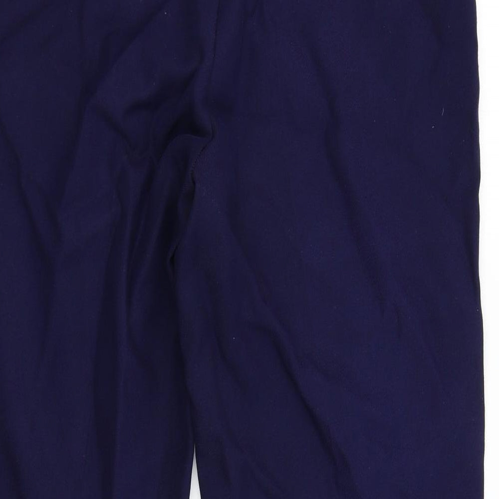 Womens UK Size 18 BHS Regular Fit Blue Trousers