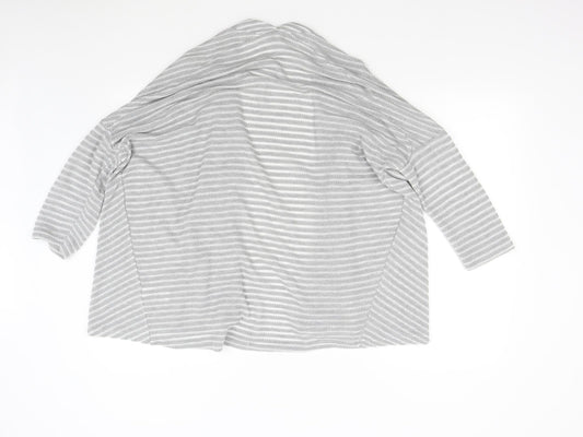 Womens UK Size 14 Matalan Grey Cardigan Jumper