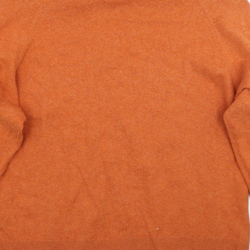 Burton Mens Orange Pullover Jumper Size L