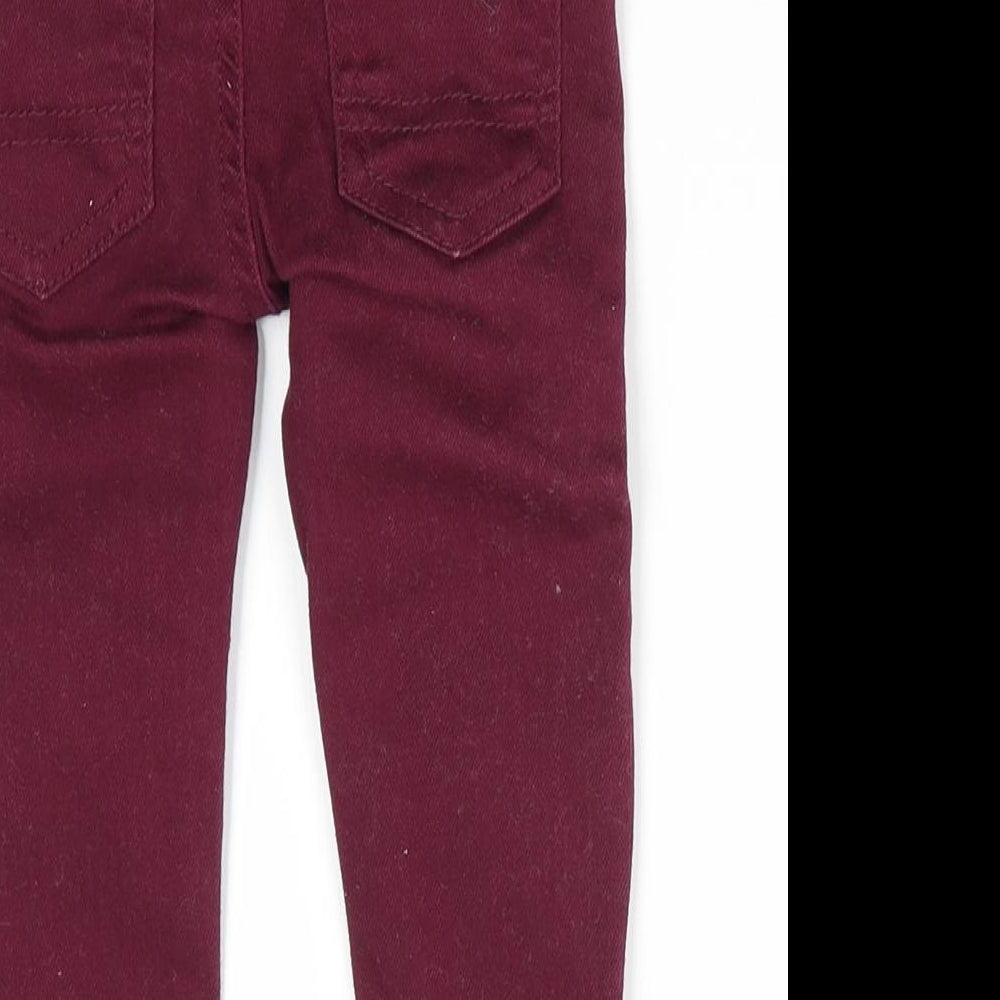 Denim Co Boys Red Jogger Jeans Size 6-9 Months