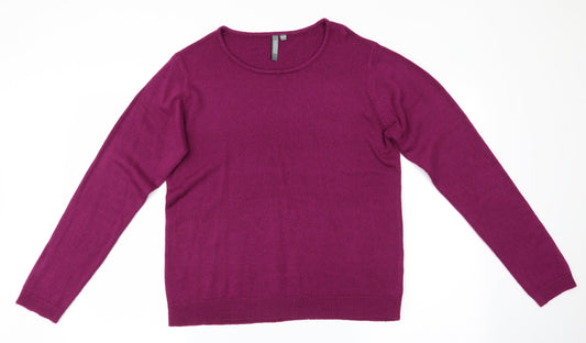 Womens UK Size 12 Originals Purple Pullover Jumper