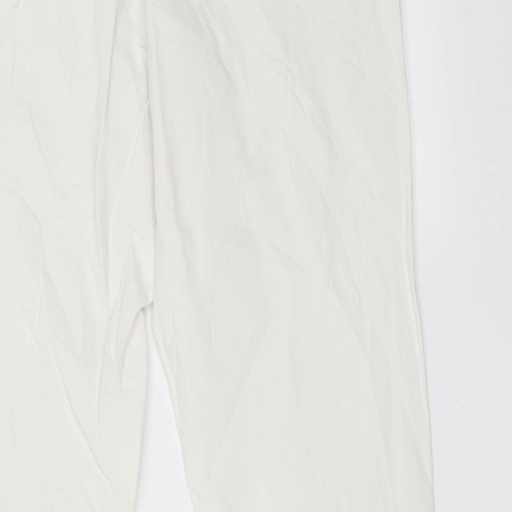 YSC Womens White Skinny Jeans Size 10 L27 in