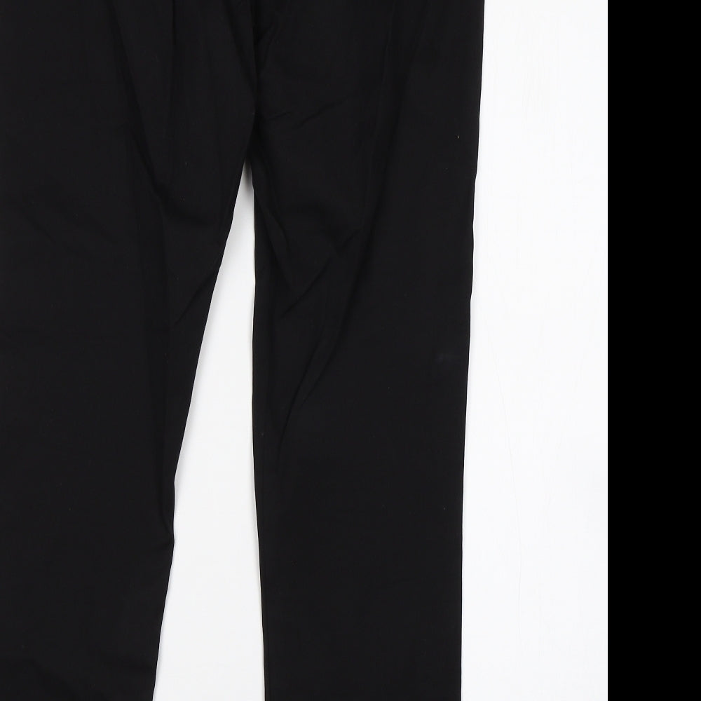 Womens UK Size 8 b.young Regular Fit Black Trousers