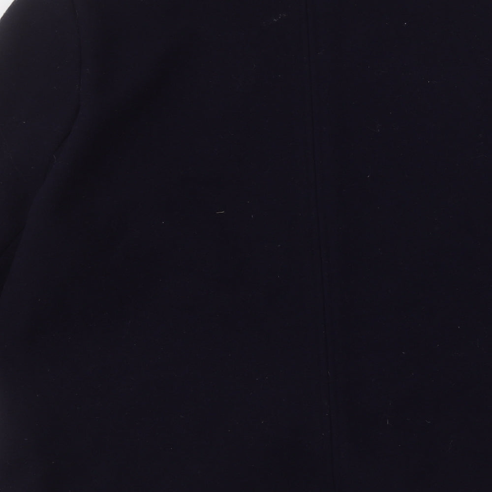 Brand and care label for Klass women’s purple jacket, size UK 16