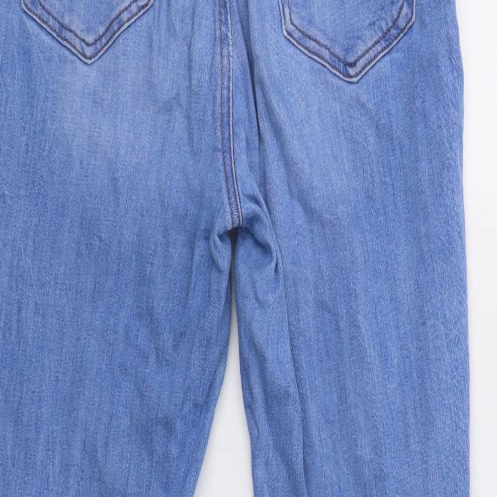 New Look Womens Blue Skinny Jeans Size 10 L26 in