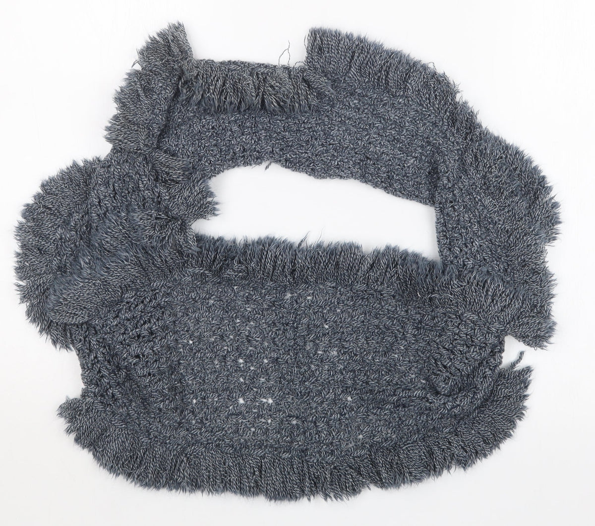 Front view of Next women’s blue scarf - snood