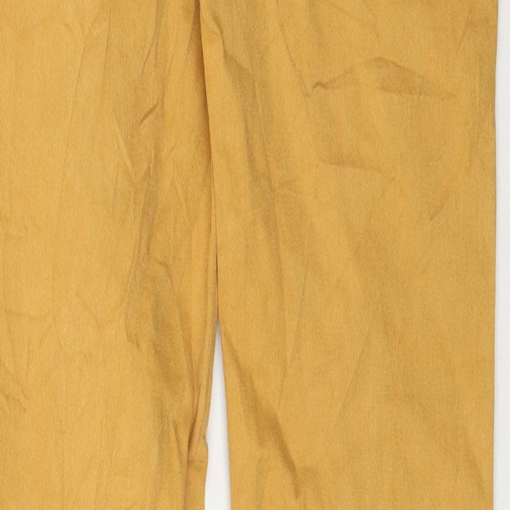 Carg Jeans Womens Yellow Denim Skinny Jeans Size 30 in L32 in - Mustard