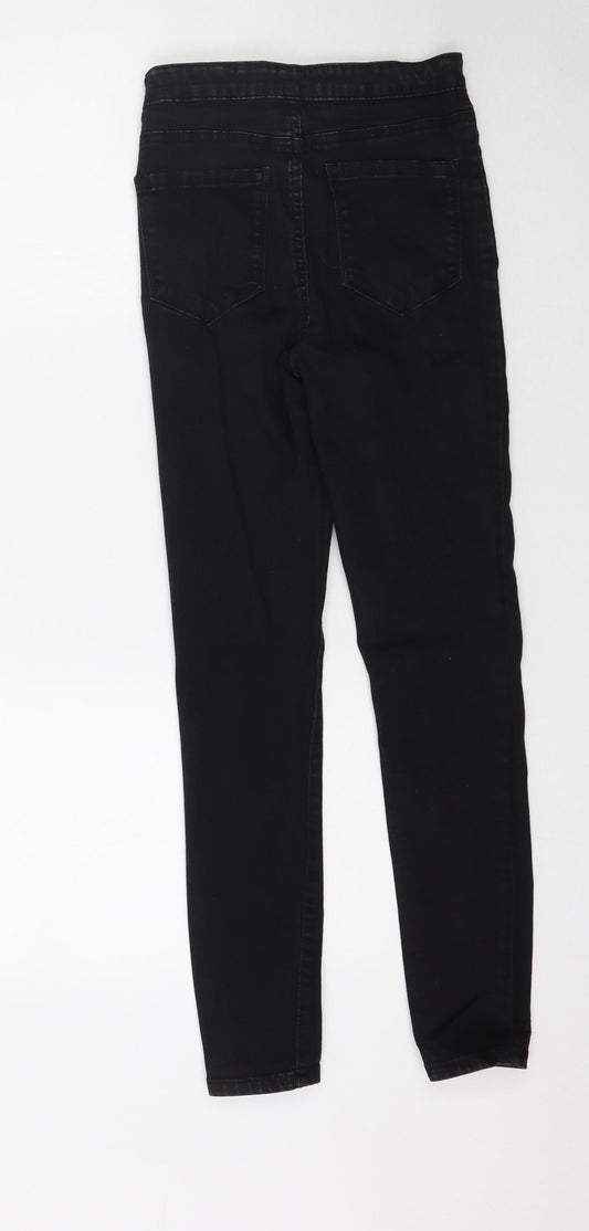 Denim Co. Womens Black Denim Skinny Jeans Size 6 L27 in