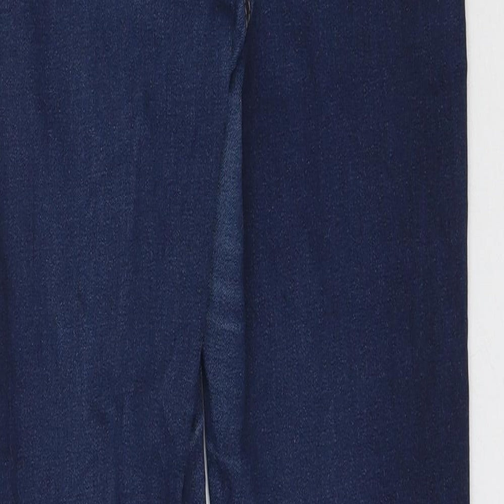 Denim Co. Womens Blue Denim Skinny Jeans Size 10 L29 in