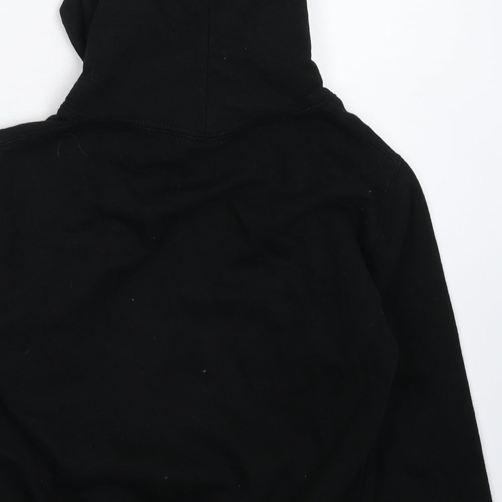 All We Do is Boys Black Pullover Hoodie Size 7-8 Years