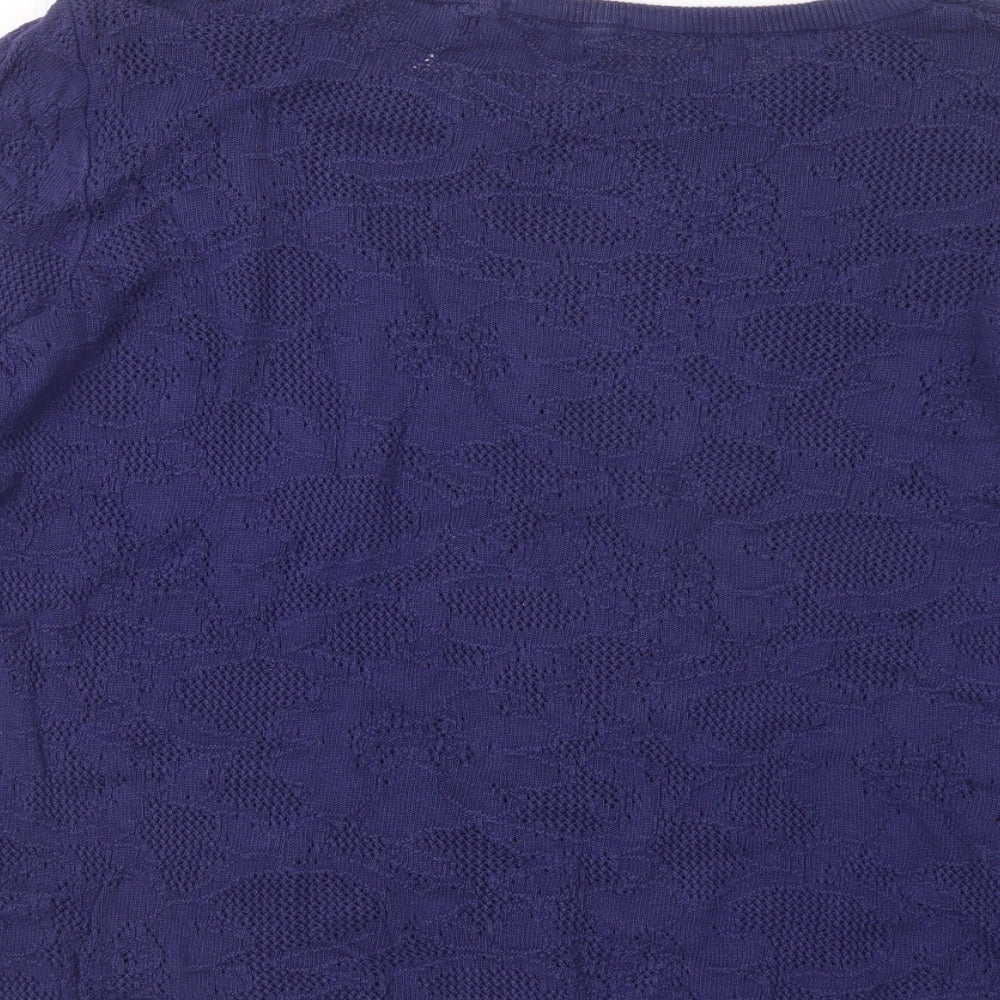 TU Womens Blue Pullover Jumper Size 16