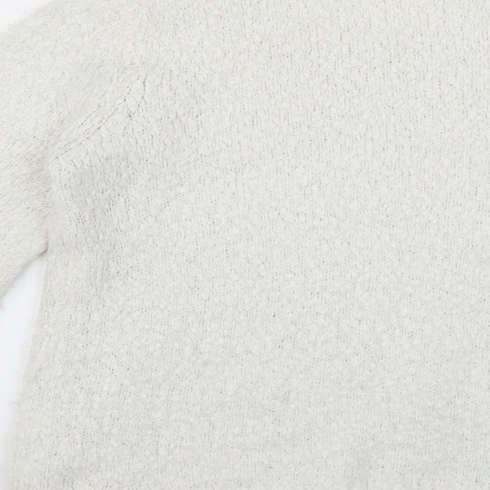Brand and care label for BHS women’s white jumper, size UK 18