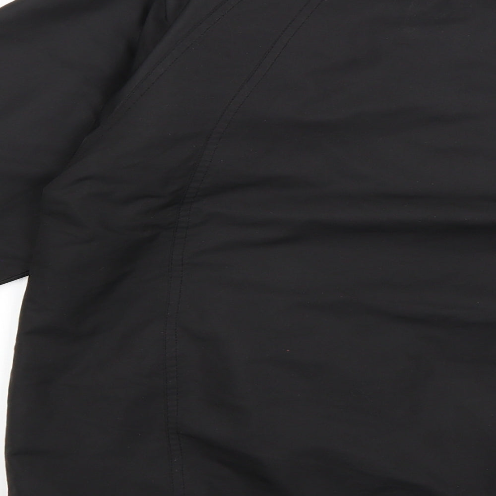 Womens UK Size 8 Mountain Life Black Parka Coat