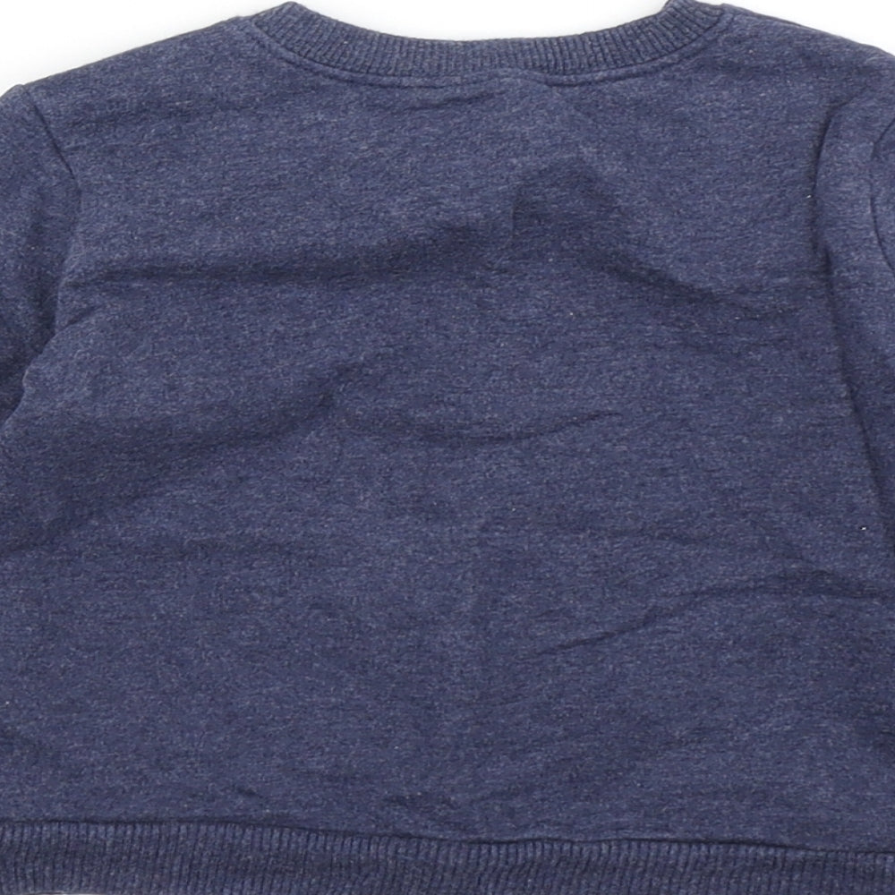 F&F Boys Blue Pullover T-Shirt Size 12-18 Months