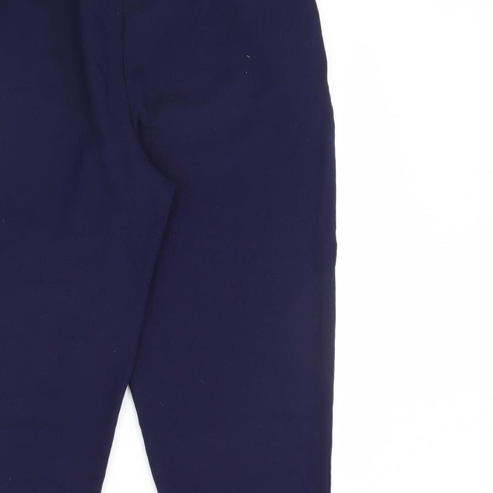 Womens UK Size 12 ASOS Regular Fit Blue Trousers