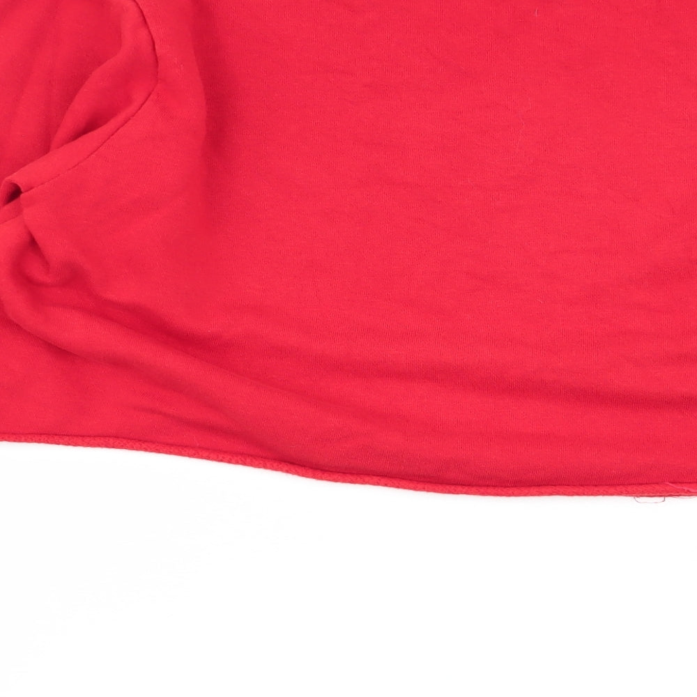 Primark Womens Red Pullover Jumper Size 10