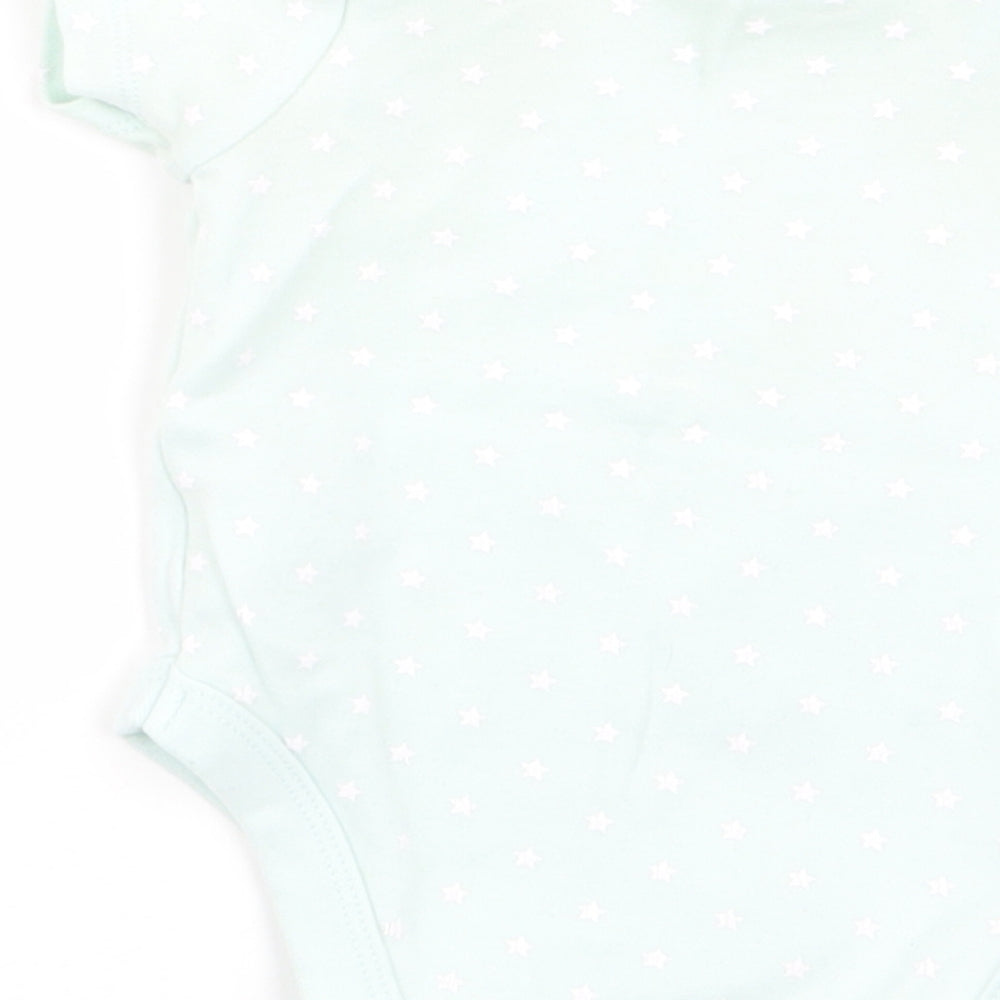 Mini Club Girls Green Geometric Babygrow One-Piece Size 0-3 Months