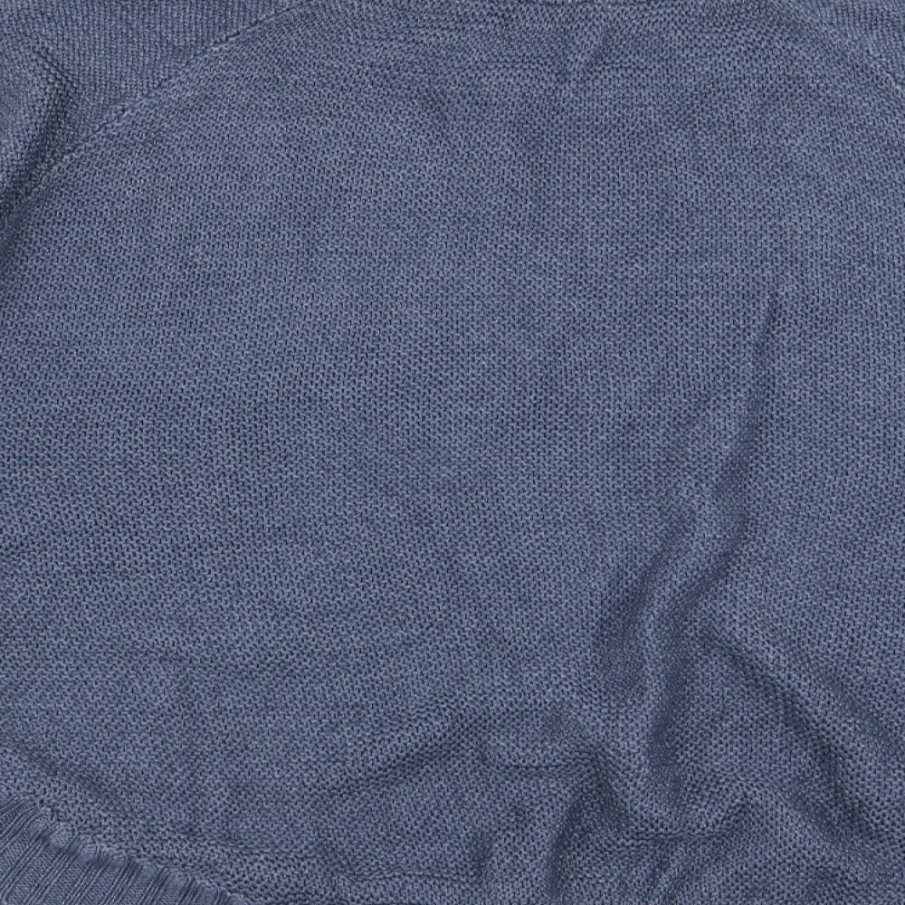 Womens UK Size 8 Miss Selfridge Blue Pullover Jumper