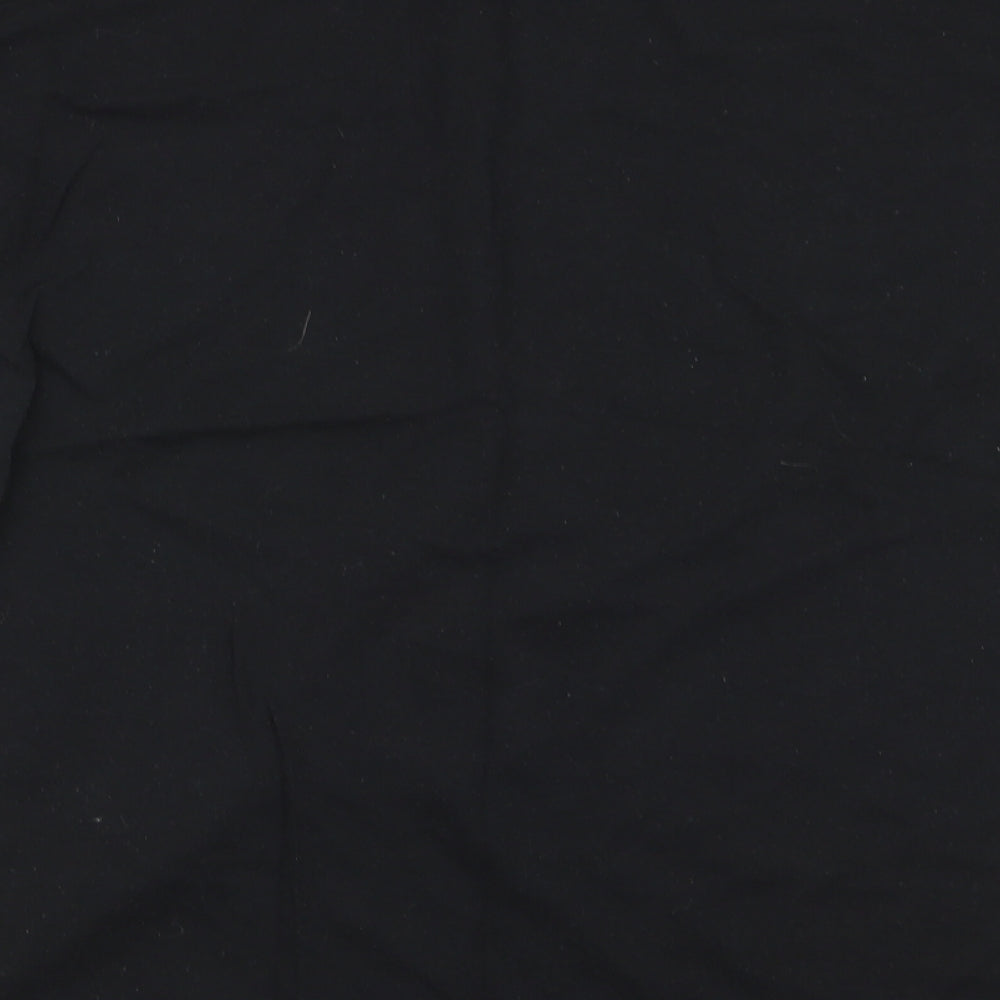 B&C collection Womens Black Basic T-Shirt Size 12