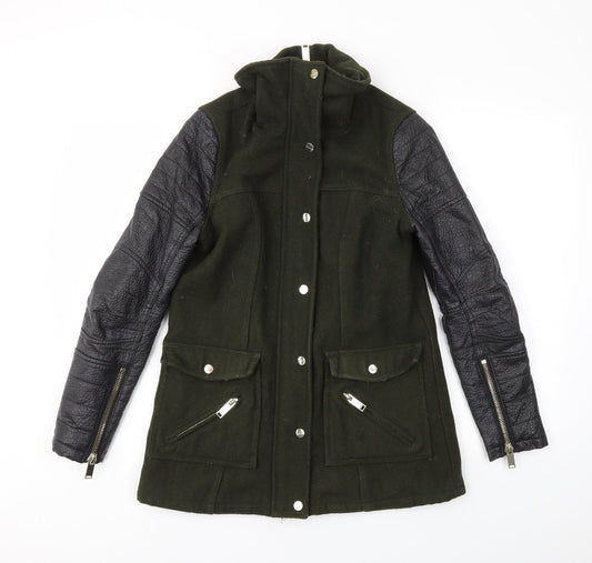 Womens UK Size 8 River Island Green Jacket