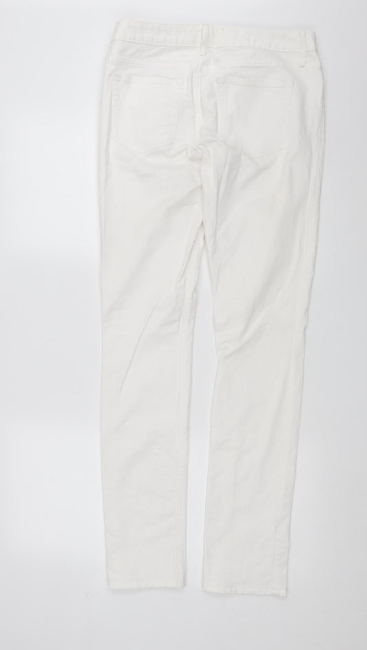 Gap Womens White Denim Skinny Jeans Size 28 in L33 in