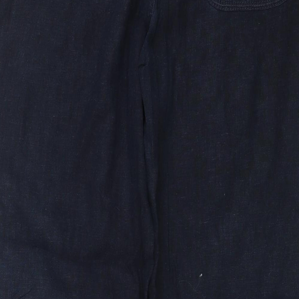 Womens UK Size 32 in Preworn Regular Fit Blue Trousers