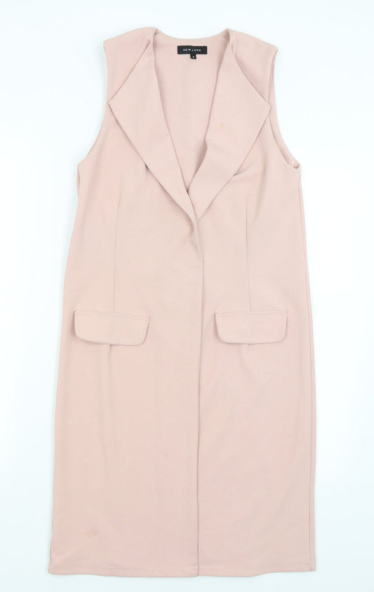 Womens UK Size 8 New Look Pink Jacket
