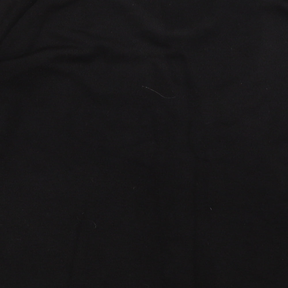 m&s Mens Black Pullover Jumper Size S