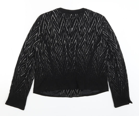 Gerry Weber Womens Black Cardigan Jumper Size 14