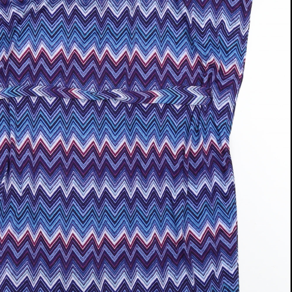 H&M Womens Blue Kaftan Size S