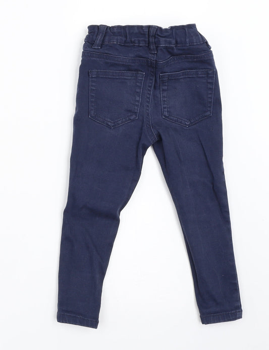 Primark Boys Blue Skinny Jeans Size 2 Years