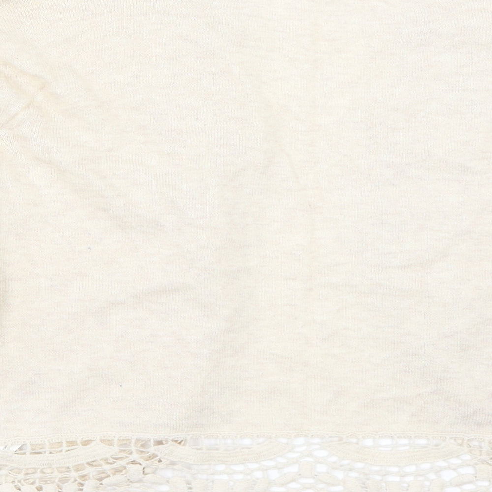 Womens UK Size 12 Atmosphere Ivory Cardigan Jumper
