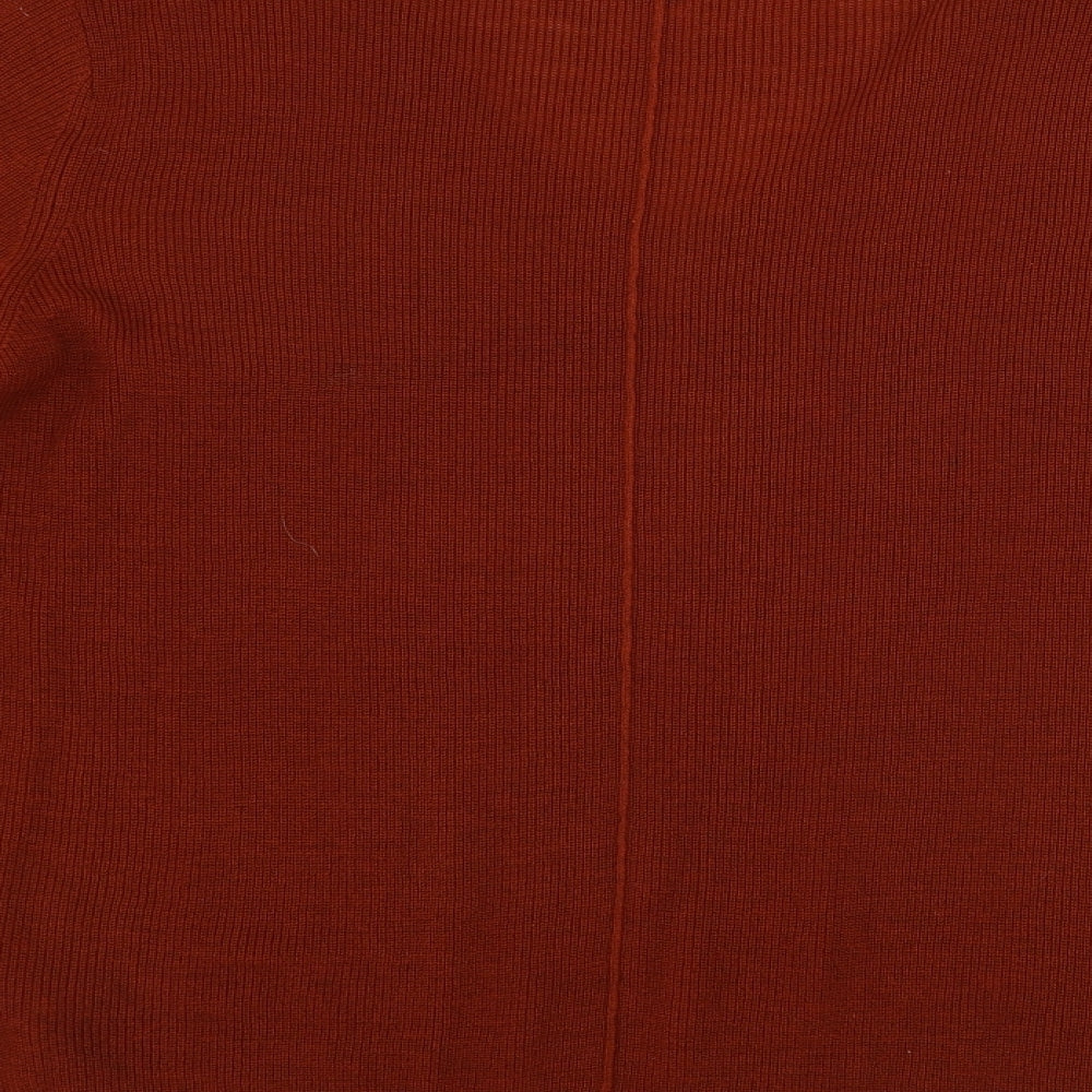 Womens UK Size L Wallis Brown Pullover Jumper