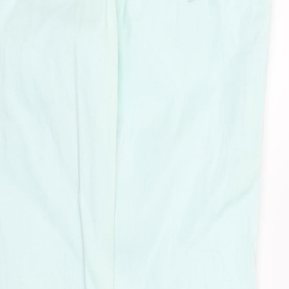 M&Co Womens Green   Skinny Jeans Size 10 L27 in