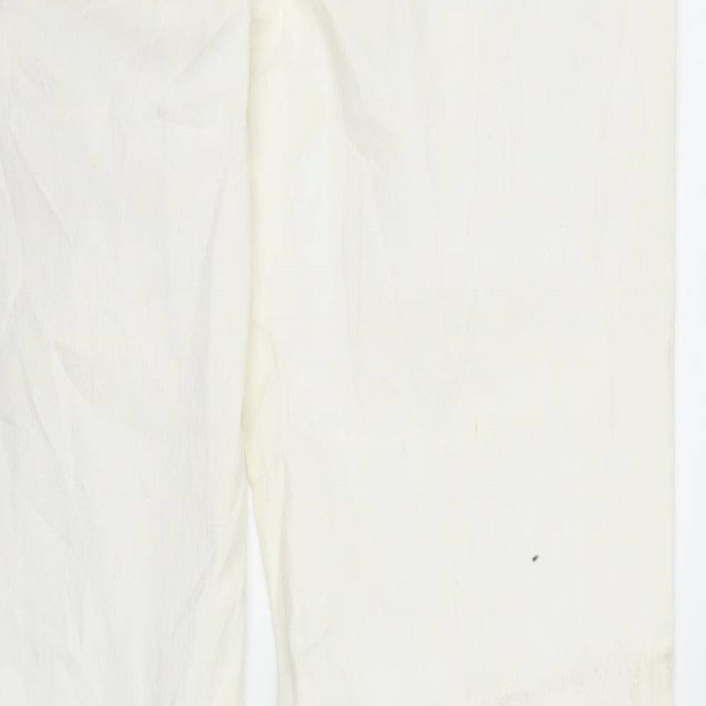 Only Womens White Straight Jeans Size M L34 in