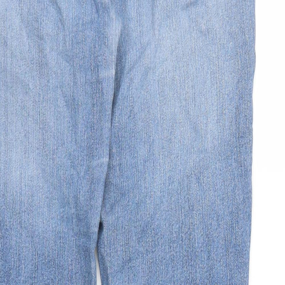 John Baner Womens Blue Denim Skinny Jeans Size 10 L30 in